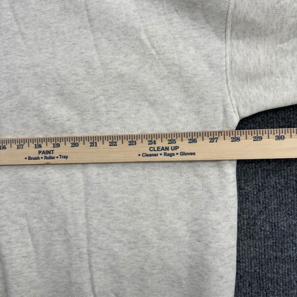 Wild Fable Sweatshirt Womens XL Heathered Gray Oversized Crew Minimalist Lounge‎ - Picture 5 of 7